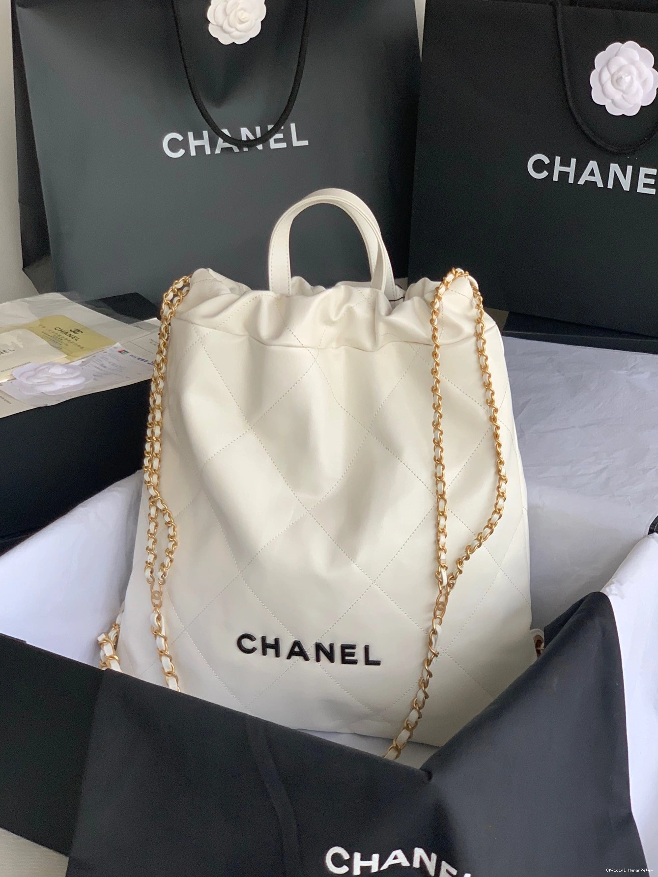 HyperPeter CHANEL LARGE 22 BACKPACK 0815
